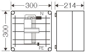 HENS Mi 6204,1x3pol. Adapter f.  Mi 6204 