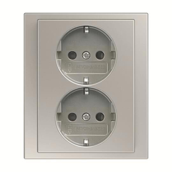 BJ SCHUKO  Doppelsteckdose  202 EUJB-866 