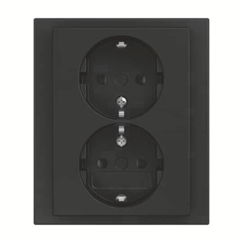 BJ SCHUKO  Doppelsteckdose  202 EUJB-885 