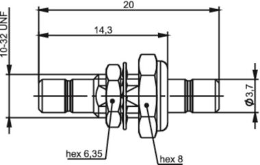 TEGA SMB-Verbindungstück     J01162A0031 
