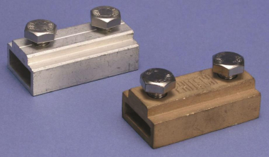ERICO Tape Connector Brass 25x3mm OBC268 