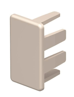 OBO WDK HE15030CW Endstück 15x30mm PVC 
