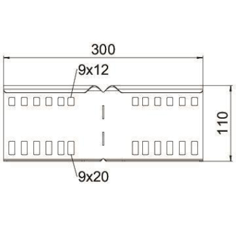 OBO LWVG 110 FS Winkelverbinder 
