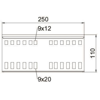 OBO LVG 110 FS Längsverbinder 