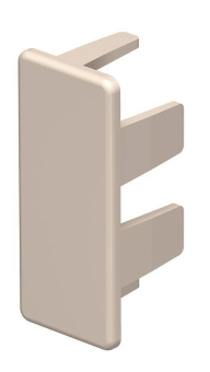 OBO WDK HE15040CW Endstück 15x40mm PVC 