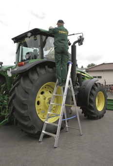 KRAU Stufen-Stehleiter Alu        124555 