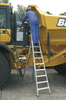 KRAU Stufen-Stehleiter Alu        124555 