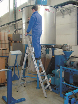 KRAU Stufen-Stehleiter Alu        124555 