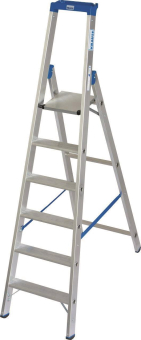 KRAUSE Stufen-Stehleiter Alu      124531 