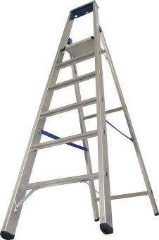 KRAUSE Stufen-Stehleiter Alu      124531 