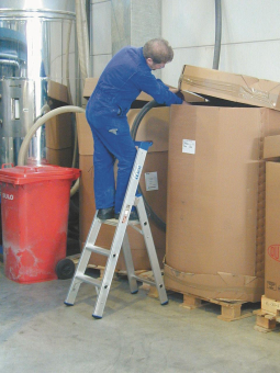 KRAU Stufen-Stehleiter Alu        124555 