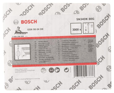 Bosch 2608200008 D-Kopf  D-KOPF NAGEL 34 