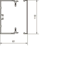 Hager Leitungsführungskanal FB6011007030 