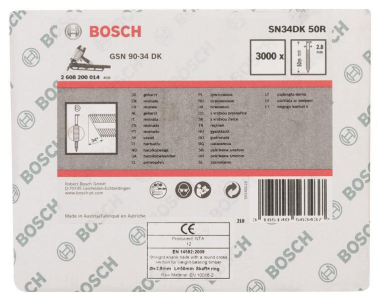 Bosch 2608200014 D-Kopf  D-KOPF NAGEL 34 