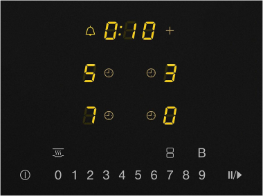 Miele KM 7404 FX Kochfeld Induktion 