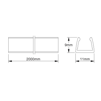 HKL Minikanal 7,5x9,5              LC 81 