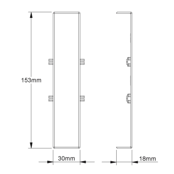 Kleinhuis Stoßstellenabd.150mm  SVO150.6 