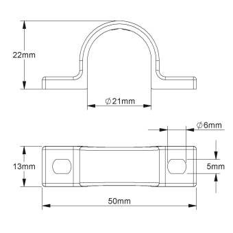 Kleinhuis Befestigungsschelle M20 795M20 