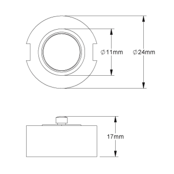 Kleinhuis D-Schraub-Passeinsatz H=13 262 