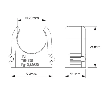 HKL Schnappschelle Neu        796 PG13,5 