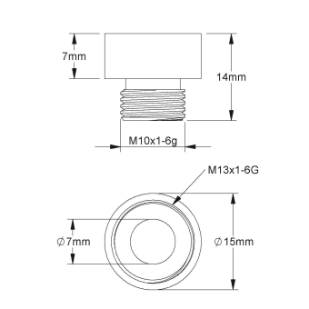 HKL Reduziernippel                  351M 
