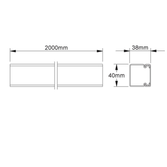 HKL Kanal 38x40 HKL 4040.6 cws 