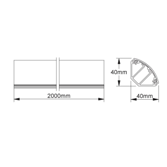 HKL Kanal 40x50                 EDK 50.6 