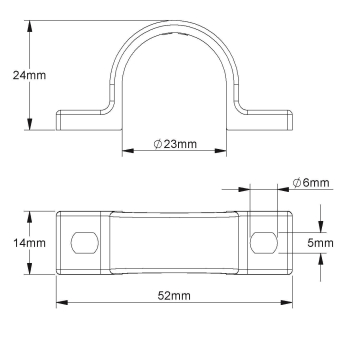 Kleinhuis Befestigungsschelle     795/22 