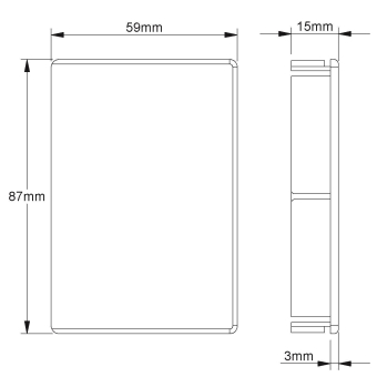 Kleinhuis Endstück HKL 60x90    ES6090.1 