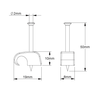 HKL BI-Krallenschelle für DM 7-  2723/45 