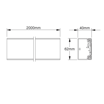 HKL Kanal 40x62               HKL 4060.6 