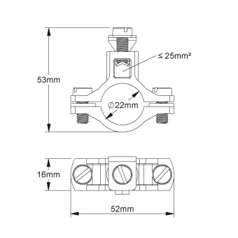 Kleinhuis Erd.-Rohrschelle 1/2    40/1/2 