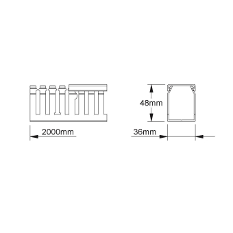 Kleinhuis VKD-Kanal 50X37        VKD5037 