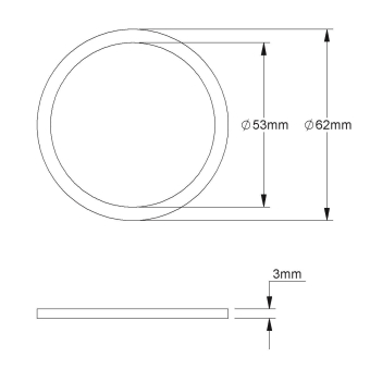 HKL Anschluss-Gewi.-Dichtring   PG42 987 