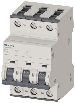 Siemens 5SY43806 Leitungsschutzschalter 