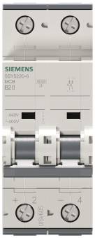 Siemens 5SY52206 Leitungsschutzschalter 