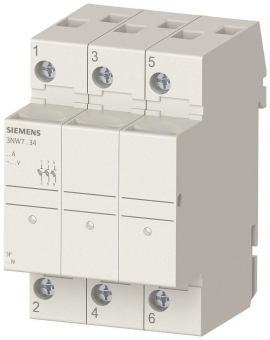 SIEM Einbausicherungssockel mit  3NW7334 