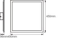 Ledvance SMART WIFI MAT PLANON PLUS45X45 