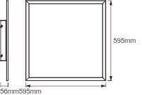 Ledvance SMART WIFI MAT PLANON PLUS60X60 