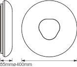 LEDV SMART+ TUNABLE WHITE Donut 400 