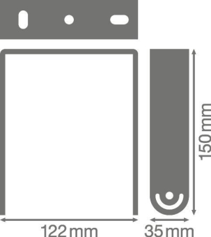 LEDV HB BRACKET 93W-155W 