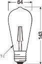 OSR LED Edison 4-35W/824 410lm 