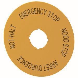 EATON M22-XAK13 Schild NOT-HALT   121087 