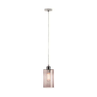 SLV FENDA E27 Pendelleuchte chrom 132662 