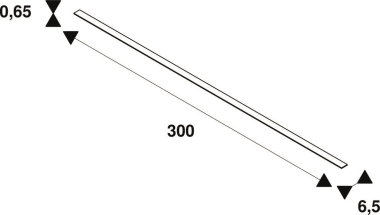 SLV GRAZIA 60, PMMA Abdeckung 3m 1004917 