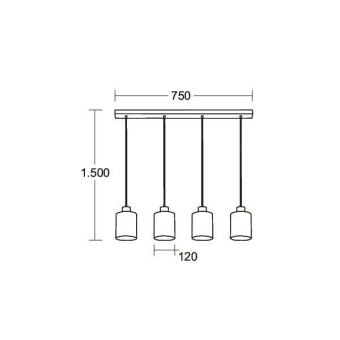 Brumberg Pendelleuchte mit      57408080 
