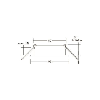 Brumberg Einbaumodul rund,      45007180 