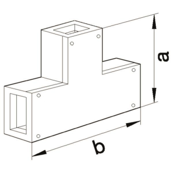 Hager T-Stück zu Brandschutz-  L6856VERZ 