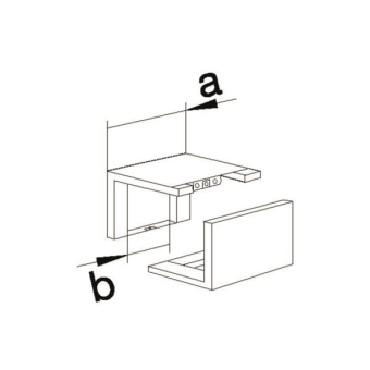 Hager Längenanpassstück zu FWK L6960VERZ 