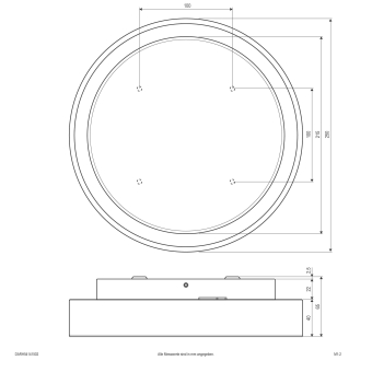EVN LED Anbauleuchte         DAR54141502 